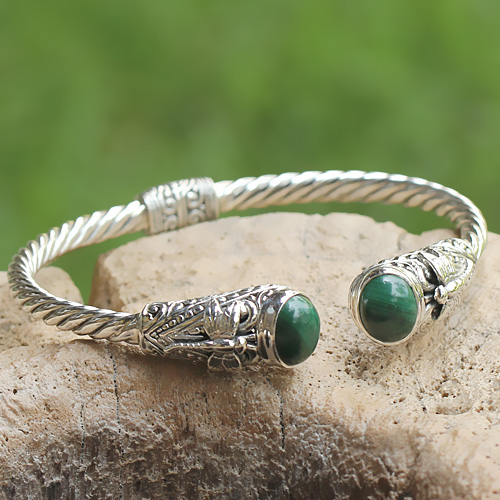 Sterling Silver Twisted Cable Bangle
